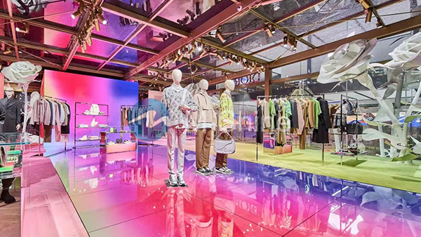 P2.9地板LED顯示屏，迪奧專賣店，中國